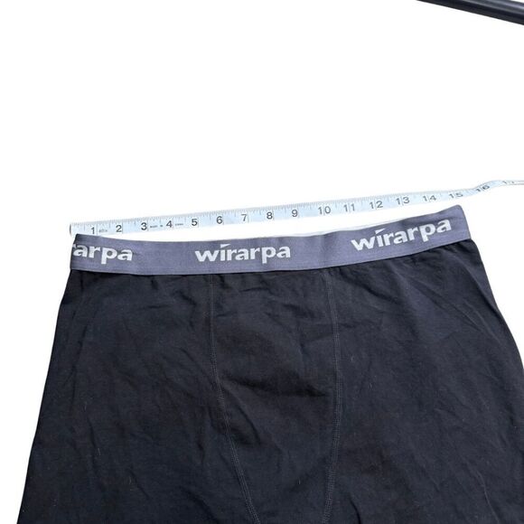 Wirarpa Men's Cotton Blend Ultra Breathable Soft Boxer Briefs Black Size XL - Picture 4 of 6